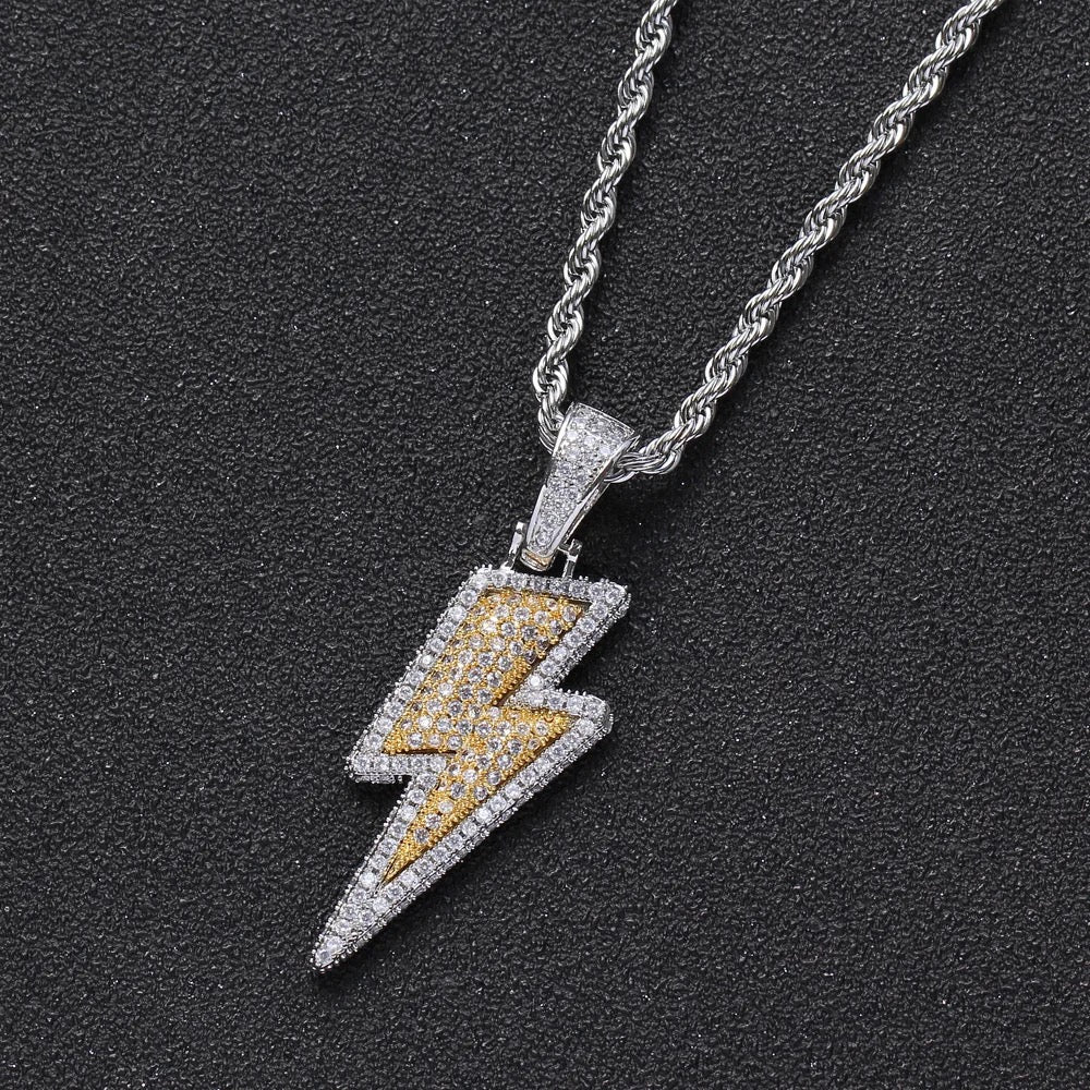 Thunder Pendant With Chain