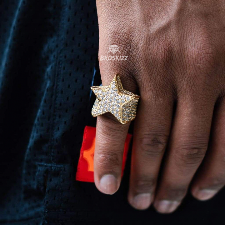 Star Cuban Ring