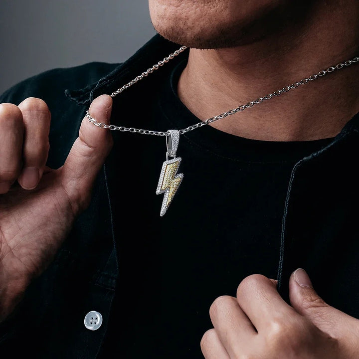 Thunder Pendant With Chain